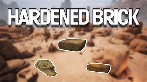 The veins of ore are scattered around the southern part of the mountain and can also be found in the Temple of Frost. . How to make hardened brick conan exiles